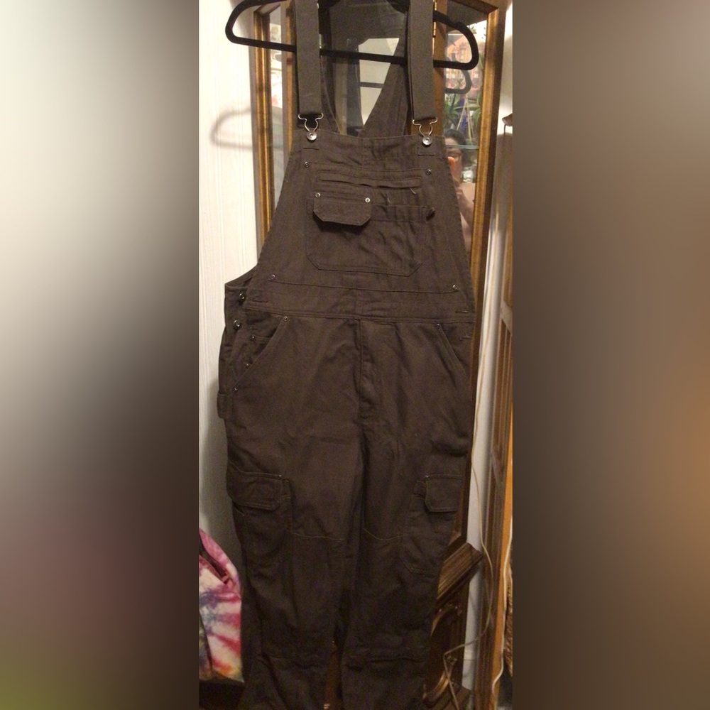 Duluth Mens Heavy Duty Overalls
Brown Denim Size 36x28-Never Worn